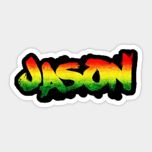 Reggae Jason Sticker